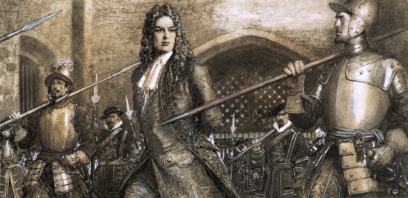 Der Herzog mit einem Geschmack für Verrat, Herzog von Marlborough von John Millar Watt