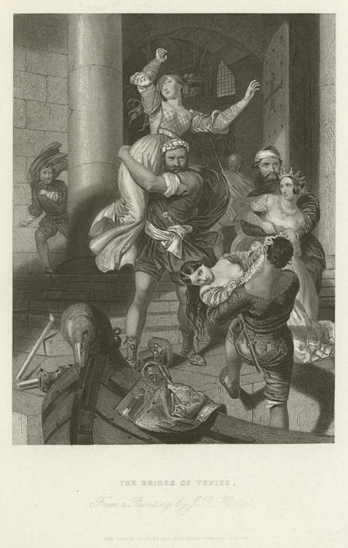 Die Bräute von Venedig von John Rogers Herbert
