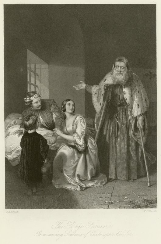 Die zwei Foscari von John Rogers Herbert