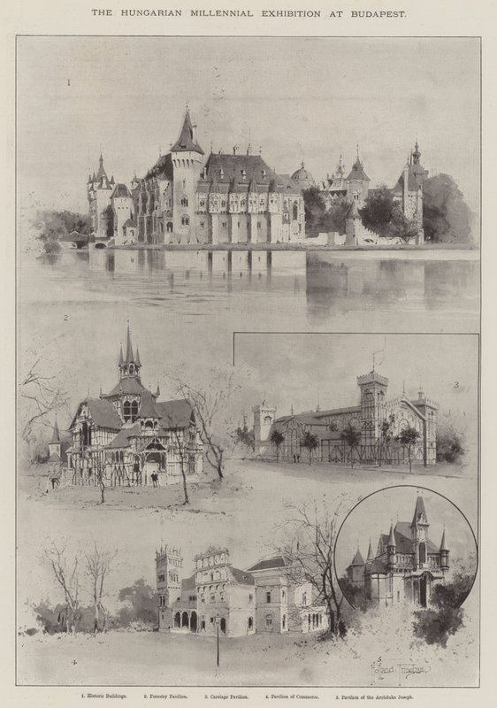 Die ungarische Millenniumausstellung in Budapest von Joseph Holland Tringham