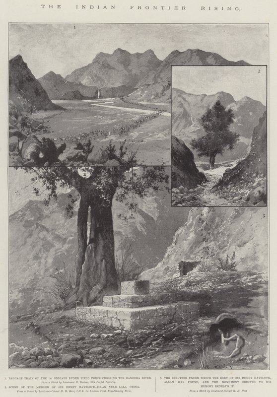 Der indische Grenzaufstand von Joseph Holland Tringham