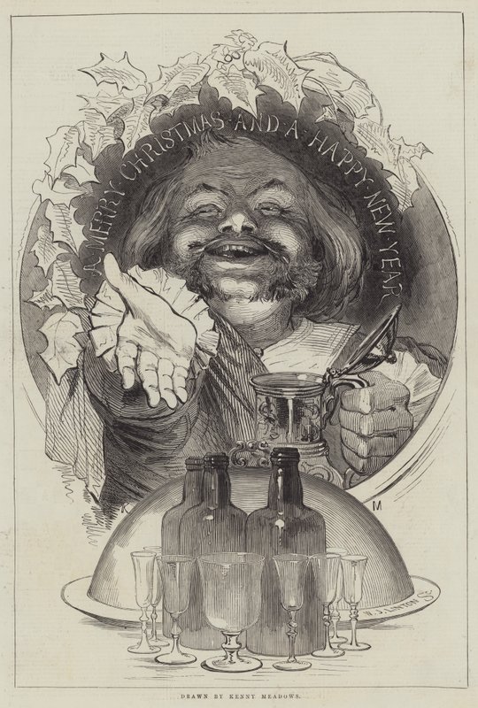 Fröhliche Weihnachten und ein glückliches neues Jahr von Joseph Kenny Meadows