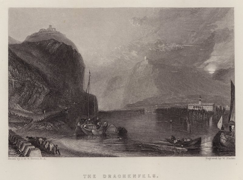 Der Drachenfels von Joseph Mallord William (after) Turner