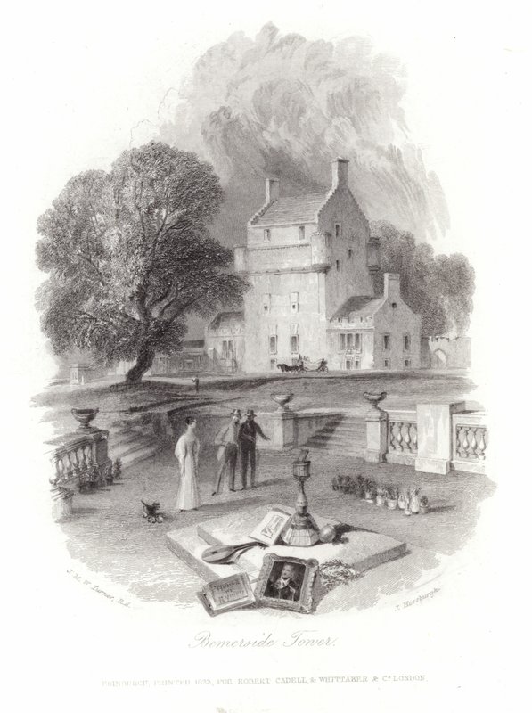 Bemersyde Tower von Joseph Mallord William Turner