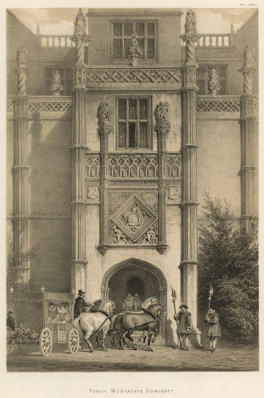 Vorhalle, Montacute, Somerset von Joseph Nash
