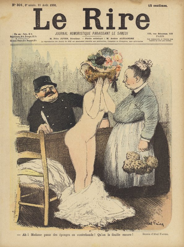 Illustration für Le Rire von Jules Abel Faivre