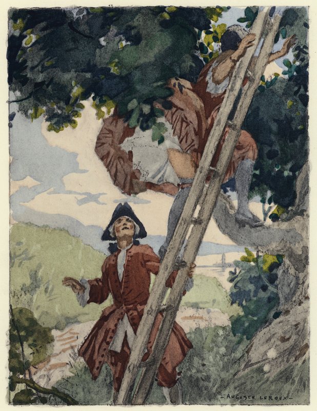 Illustration für die Memoiren von Casanova von Jules Marie Auguste Leroux
