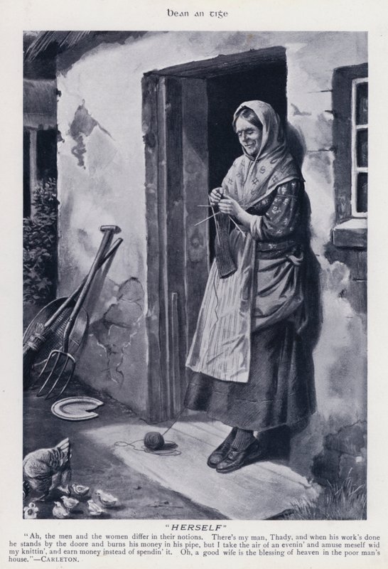 "Herself" (s/w Foto) von Karl Karlovich Piratsky