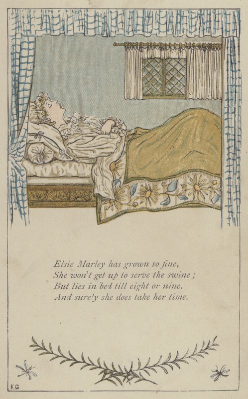 Elsie Marley ist so fein geworden von Kate (after) Greenaway