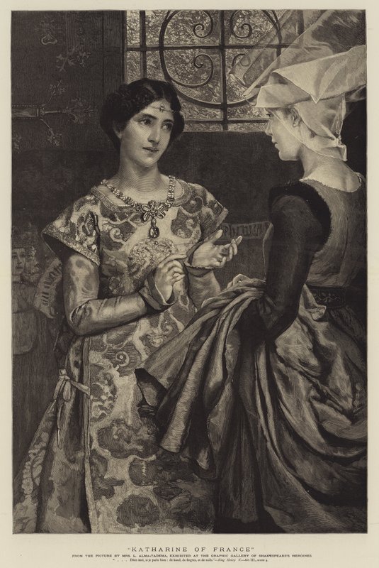 Katharina von Frankreich von Lawrence Alma-Tadema
