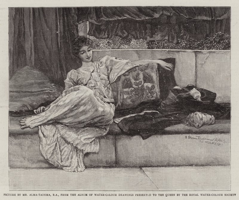 Das Jubiläum Ihrer Majestät der Königin von Lawrence Alma Tadema