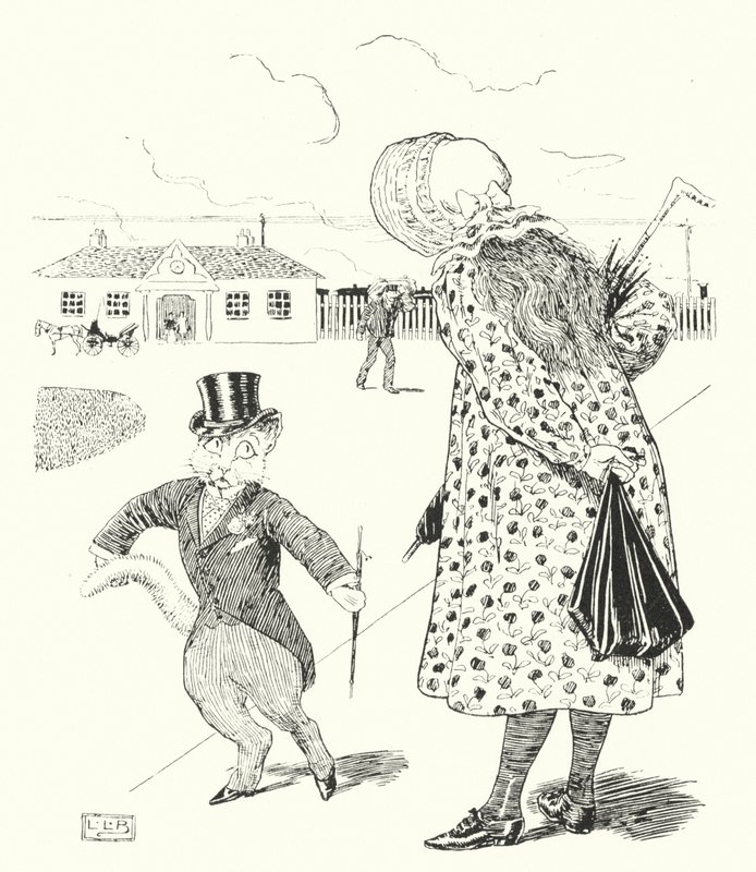 Kätzchen, Kätzchen, wo warst du? von Leonard Leslie Brooke