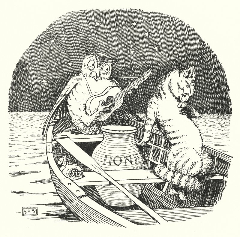Die Eule und die Pussycat von Leonard Leslie Brooke