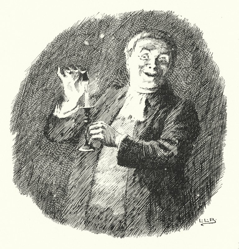 Um Ihre Kerzen ewig brennen zu lassen, ihr Frauen und Mägde, hört zu von Leonard Leslie Brooke
