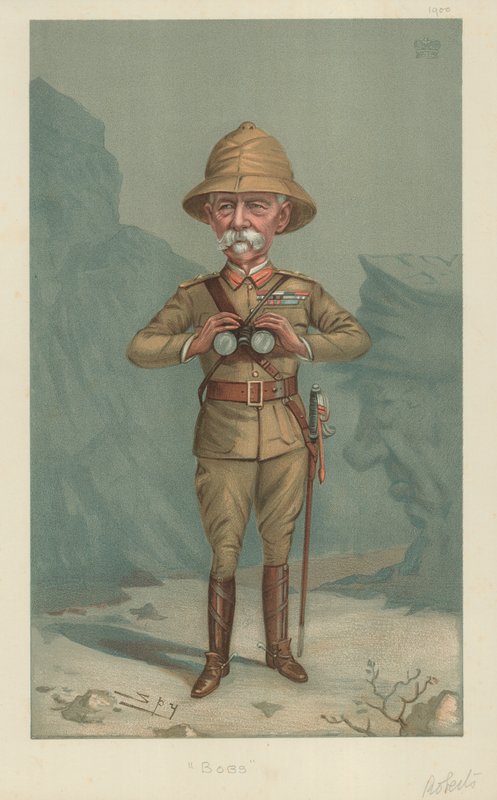 Feldmarschall Lord Roberts, Bobs, 21. Juni 1900, Vanity Fair Karikatur von Leslie Matthew Ward