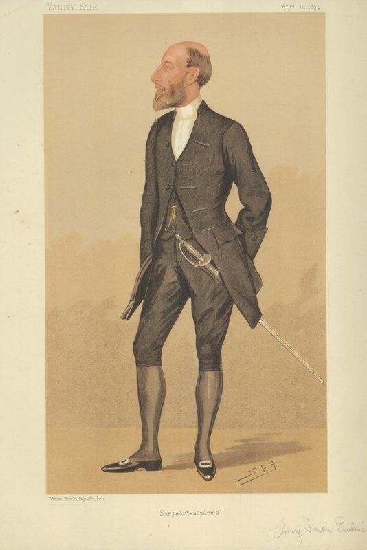 Herr Henry David Erskine von Leslie Matthew Ward