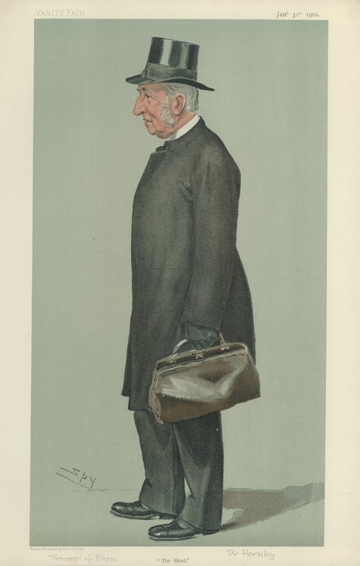 Mr. J. J. Hornby, der Provost von Eton von Leslie Matthew Ward
