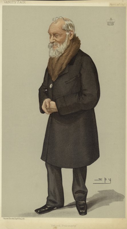Porträt von William Thomson, Baron Kelvin von Leslie Matthew Ward