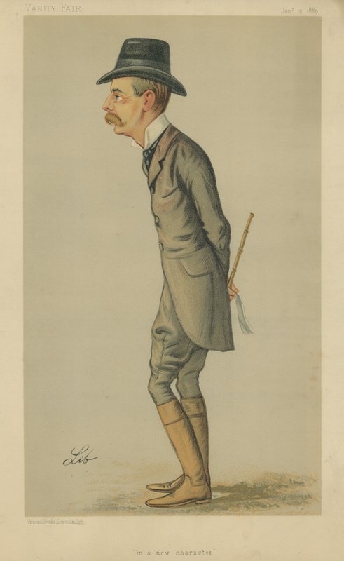 Der ehrenwerte Lord R H Spencer-Churchill von Liborio Prosperi