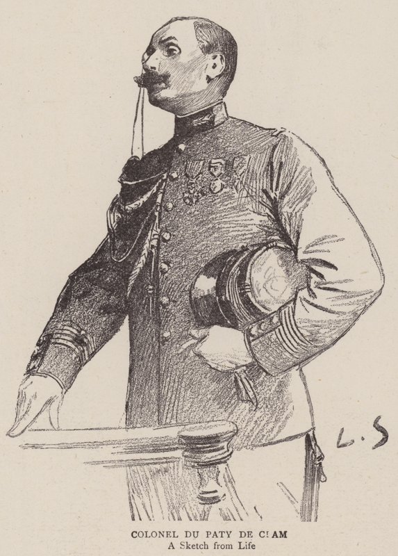 Oberst du Paty de Clam von Louis Remy Sabattier