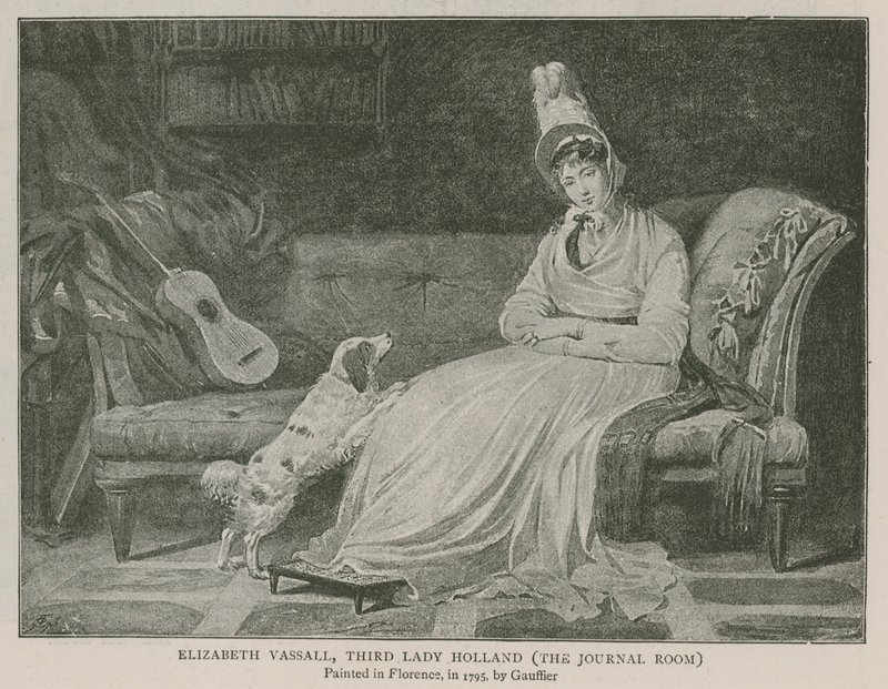 Elizabeth Vassall, dritte Lady Holland von Louis Gauffier