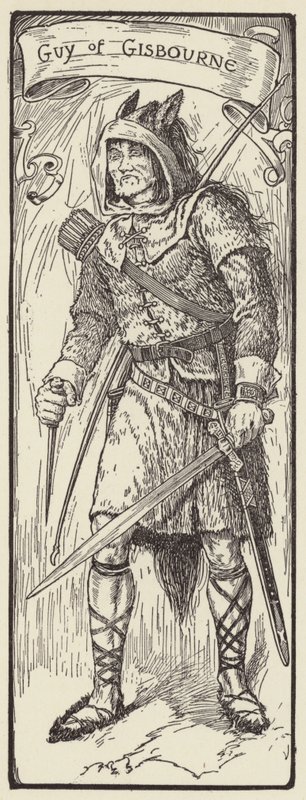 Guy von Gisbourne von Louis John Rhead