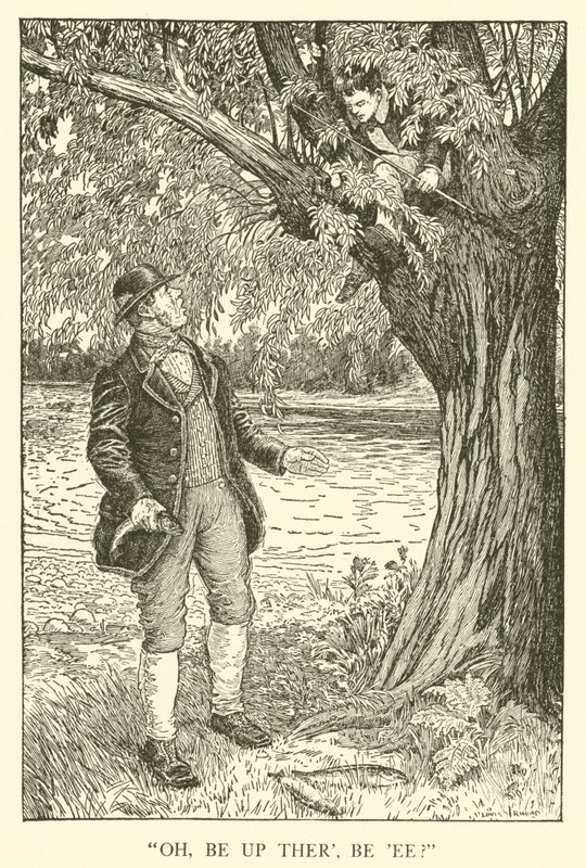 Illustration für Tom Browns Schulzeit von Louis John Rhead