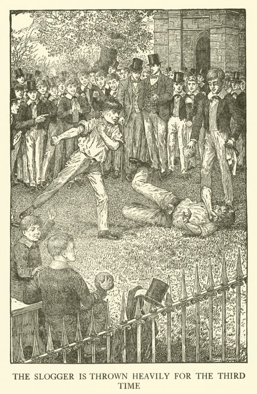 Illustration für Tom Browns Schulzeit von Louis John Rhead