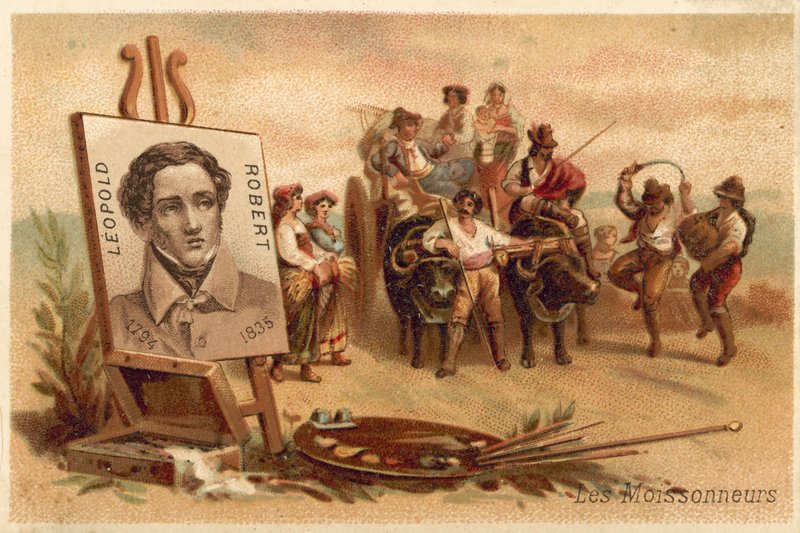 Die Erntearbeiter von Louis Leopold Robert von Louis Leopold Robert