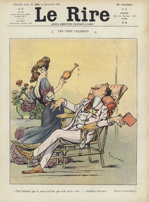 Illustration für Le Rire von Louis Morin
