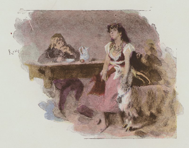 Illustration für Notre-Dame de Paris von Victor Hugo von Lucius Rossi