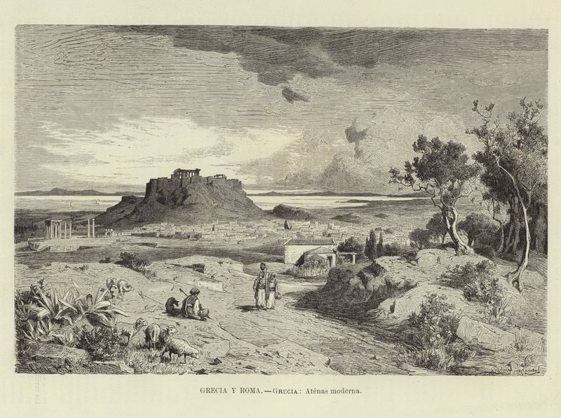 Griechenland und Rom - Griechenland: Modernes Athen von Ludwig Hans Fischer