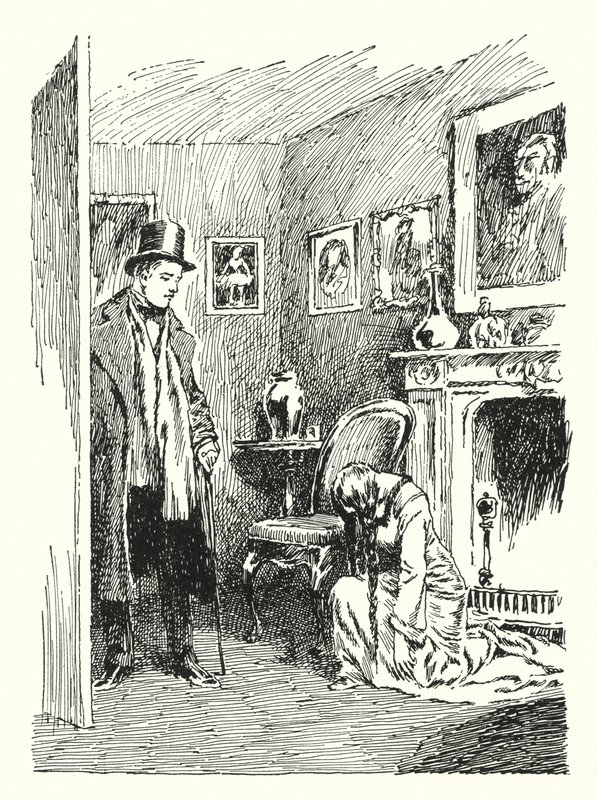 Illustration für Das Bildnis des Dorian Gray von Oscar Wilde von Lui Trugo