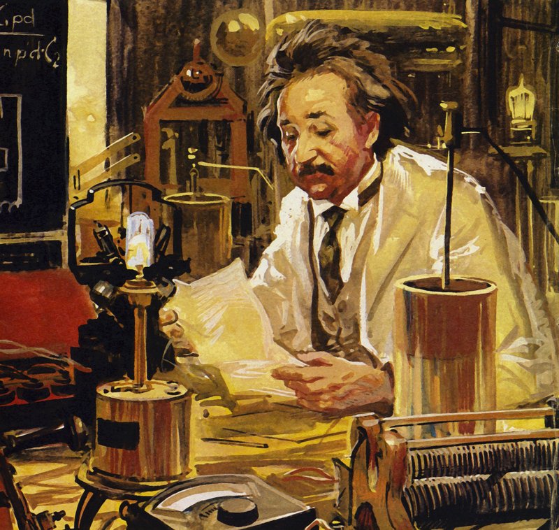 Einstein arbeitete an zahlreichen Universitäten und Polytechniken von Luis Arcas Brauner