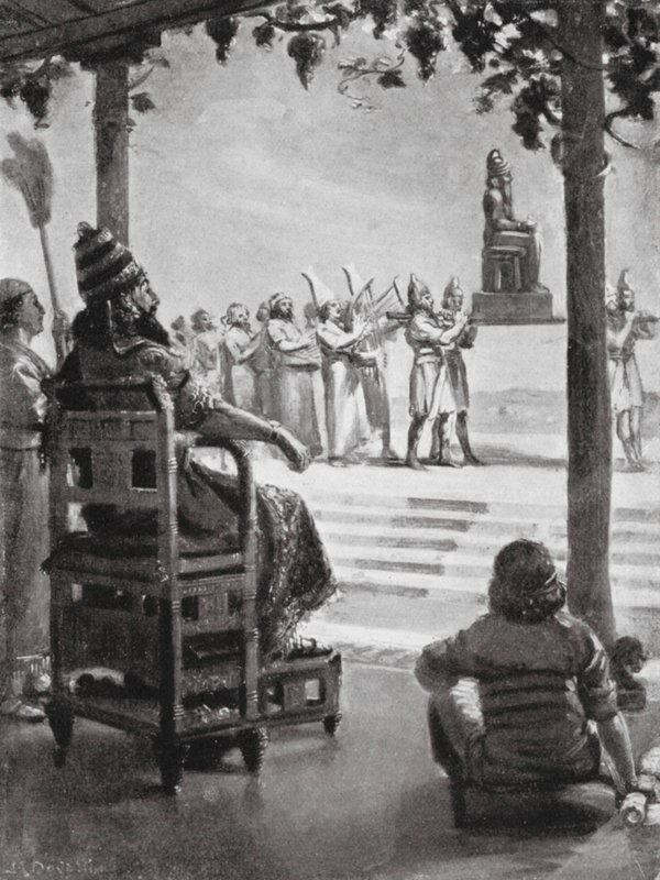 Neujahrstag in Babylon, 680 v. Chr. von Margaret (after) Dovaston