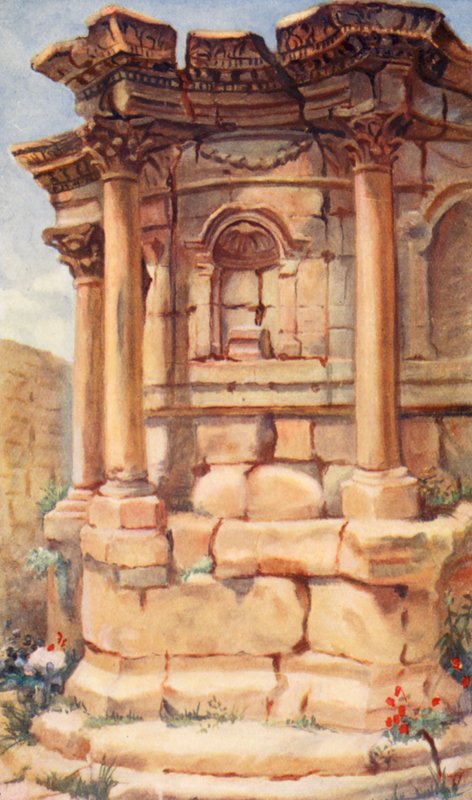 Tempel der Venus, Baalbek von Margaret Thomas