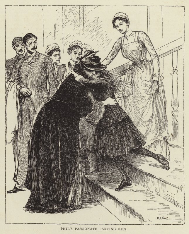 Illustration für Die Geschichte einer Krankenschwester, von Honnor Morten von Mary L. Gow