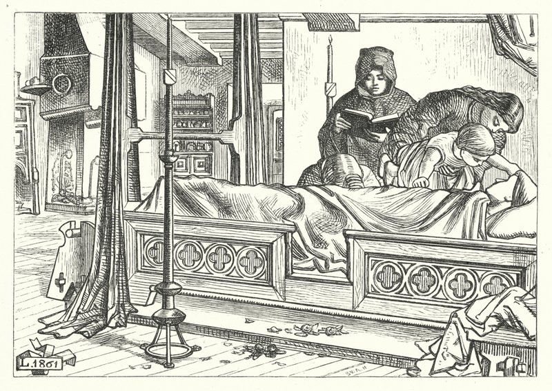 Der Tod von Rufus von Matthew James (attr. to) Lawless