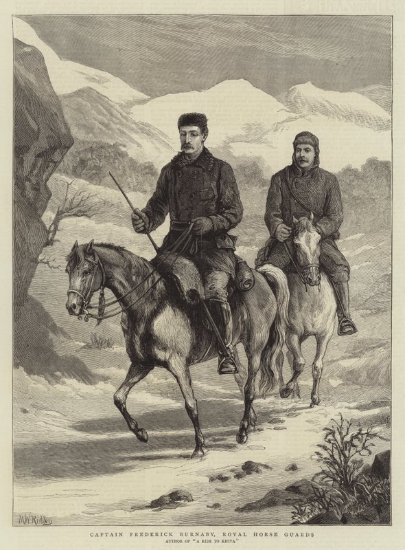 Hauptmann Frederick Burnaby, Royal Horse Guards von Matthew White Ridley