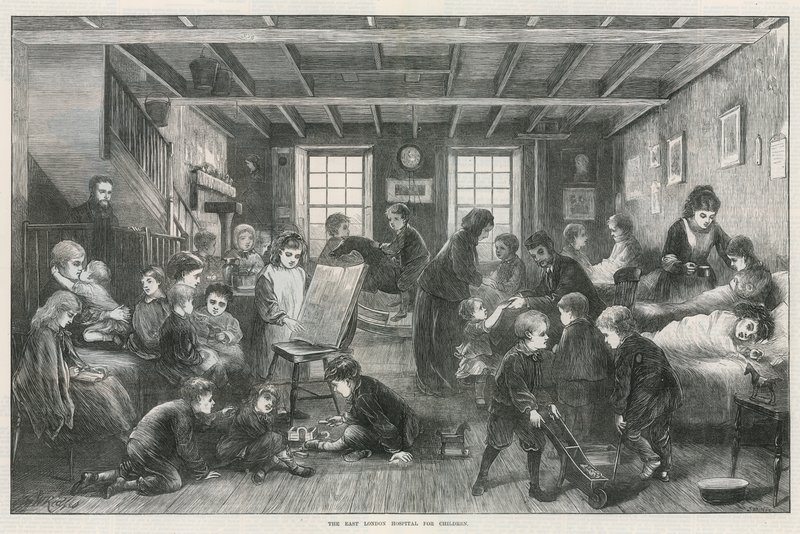 Das East London Hospital für Kinder von Matthew White Ridley