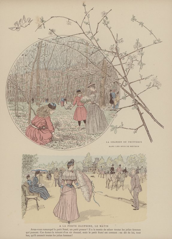 Illustration für Paris Brillant von Maurice Charles Mathieu Bonvoisin
