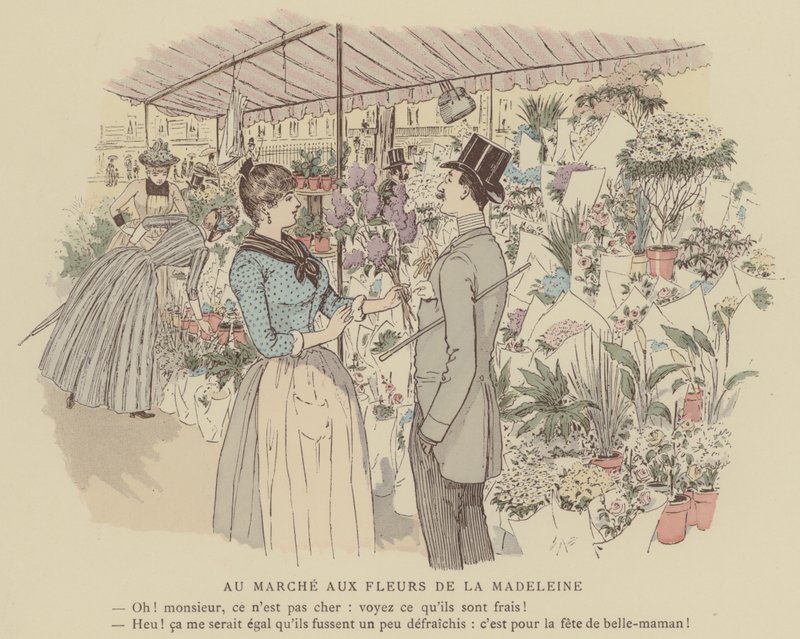 Illustration für Paris Brillant von Maurice Charles Mathieu Bonvoisin