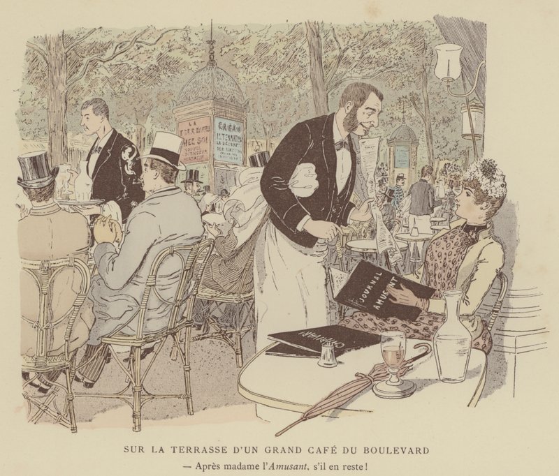 Illustration für Paris Brillant von Maurice Charles Mathieu Bonvoisin