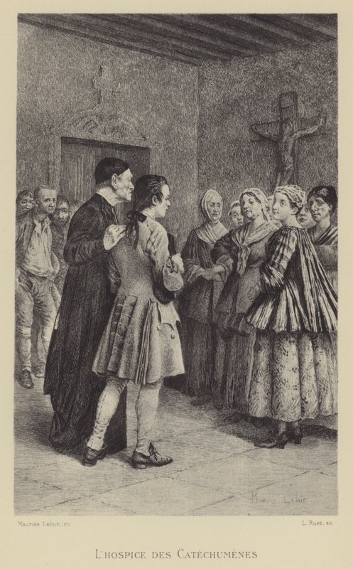 Das Hospiz der Katechumenen von Maurice Leloir