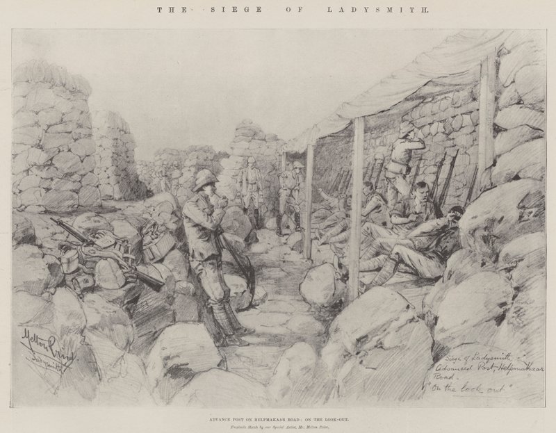 Die Belagerung von Ladysmith von Melton Prior