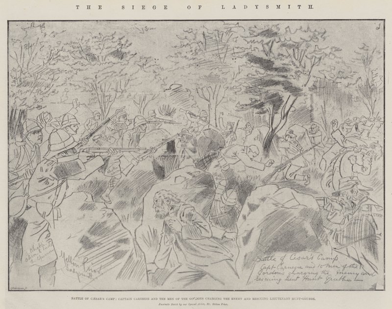 Die Belagerung von Ladysmith von Melton Prior