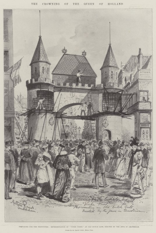 Die Krönung der Königin von Holland von Melton Prior
