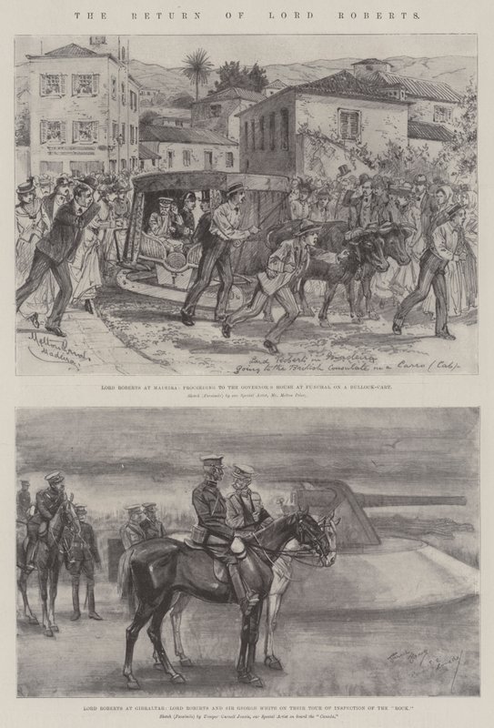 Die Rückkehr von Lord Roberts von Melton Prior