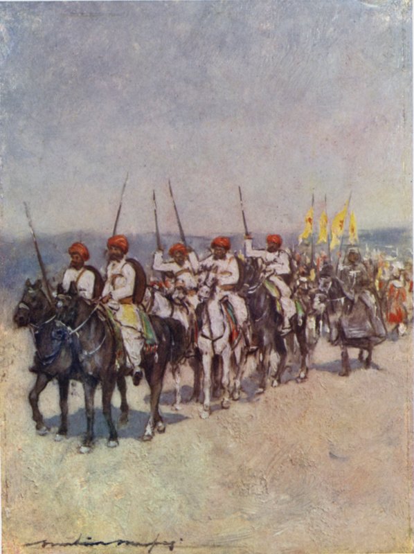 Speerträger aus Cutch von Mortimer Ludington Menpes