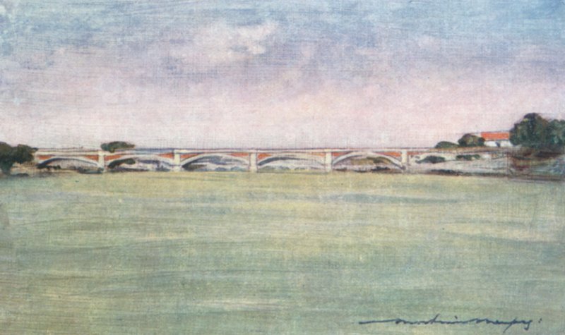 Früher Morgen an der Seine von Mortimer Ludington Menpes